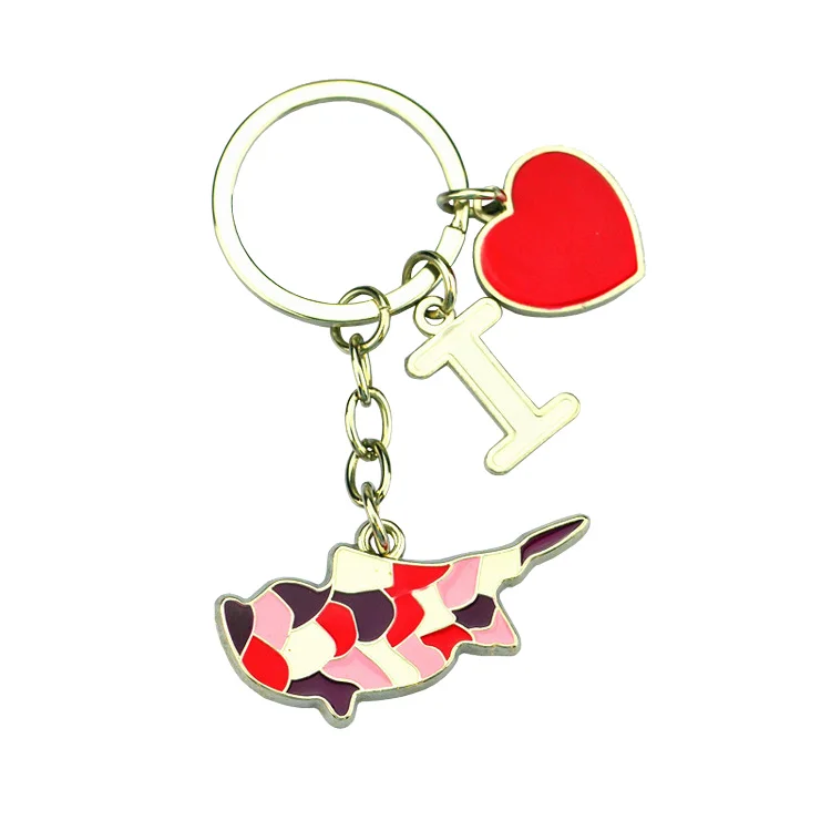 Wholesale Metal Personal Sublimation Keychain Craft Custom Design Logo Funny Gifts Key