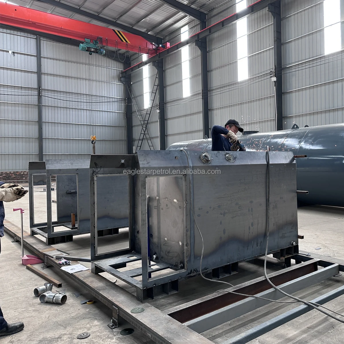 Eaglestar 3 шланги 3000L мобильный мини-бензиновый топливный контейнер для бензиновых станций переносная топливная заправочная станция