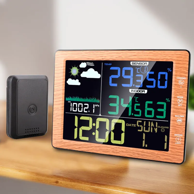 Digital Thermometer And Humidity Weather Stations For Home With Indoor Outdoor Weather Stations For Home Station With Memory