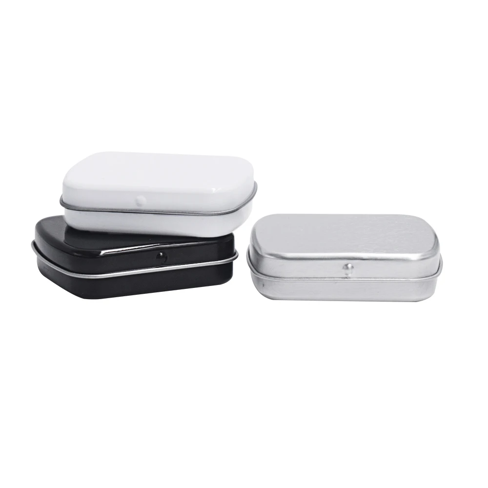 Mini Small Metal Candy Tin Iron Box Stock Metal Jars Packaging