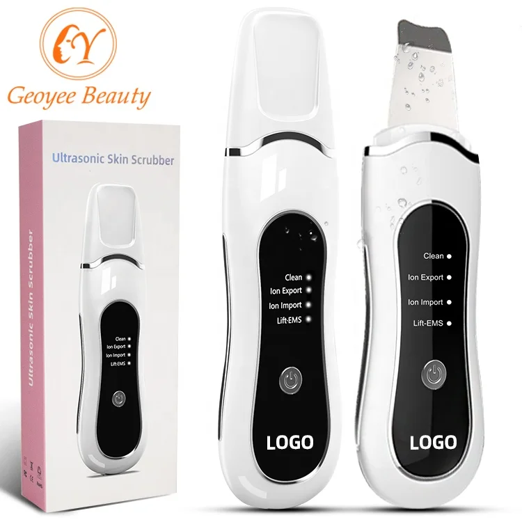 Высококачественный вибрирующий шпатель для лица Ems пилинг уход за кожей очиститель ультразвуковой скребок кожи