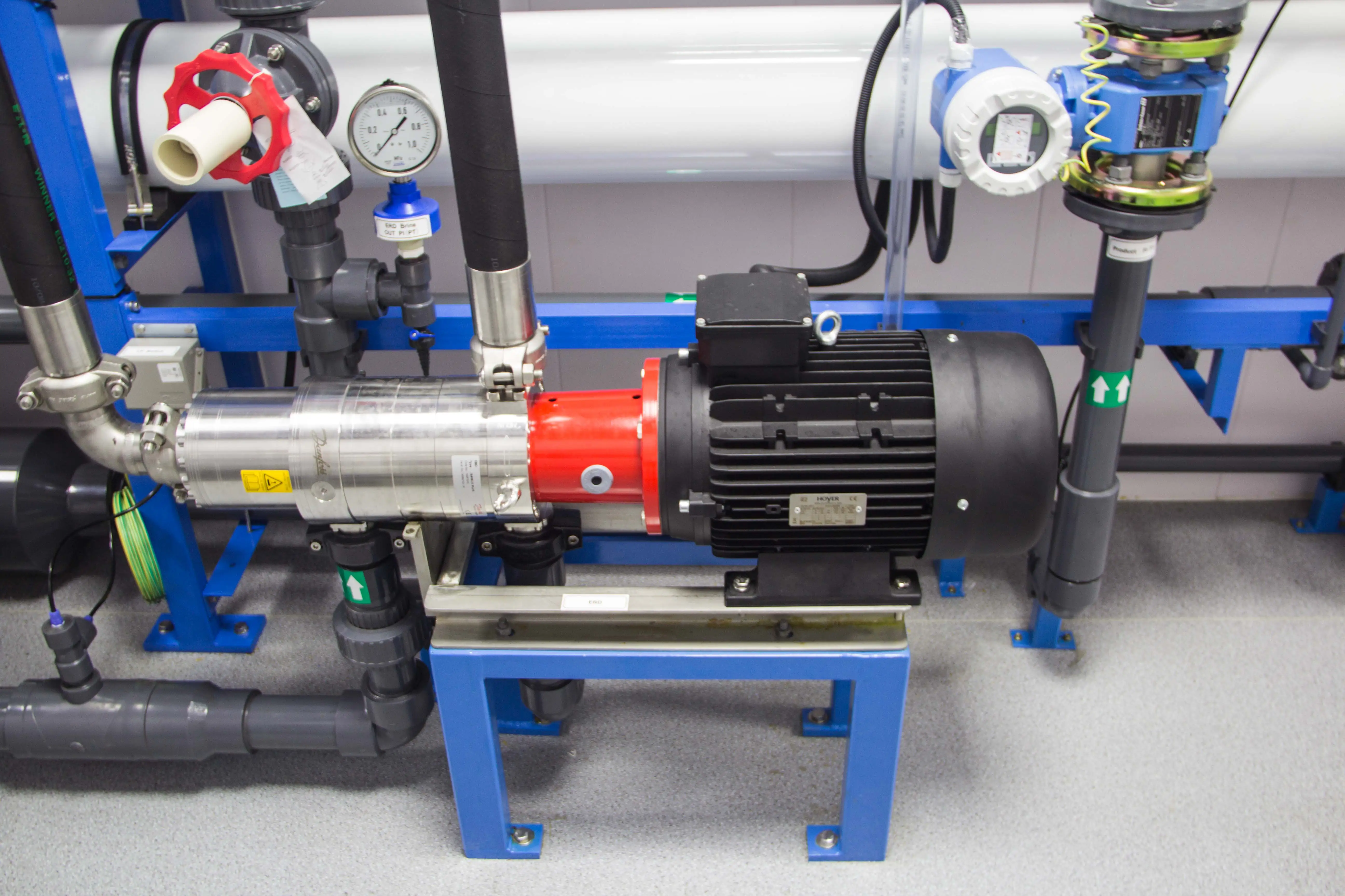 Mobile Desalination Plant Seawater Desalination RO System for Industry