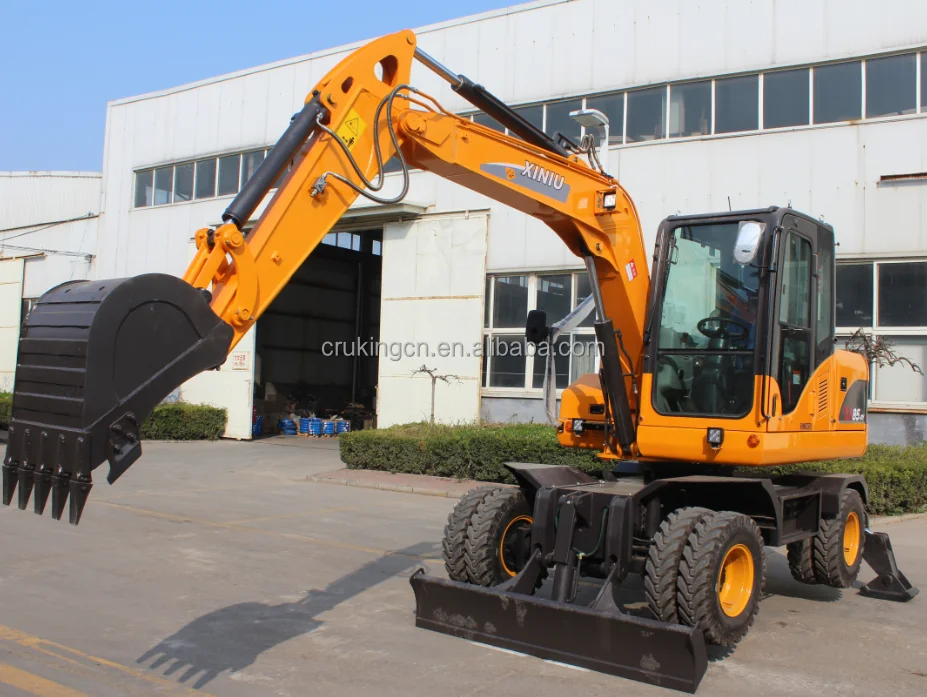 RHINOCEROS Brand New 8.5 Ton WHEEL Mini Excavator