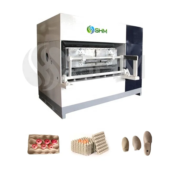 Molded disposable fruit tray shoe tray plate paper making machine from pulp