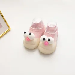 Забавные милые детские носки для новорожденных Супер детская обувь до щиколотки