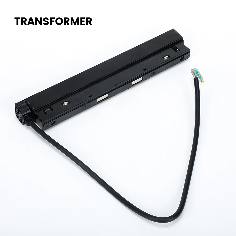 Magnetic Track Lighting System Accessories Spotlight Track Angle Connector Integrated Power Transformer