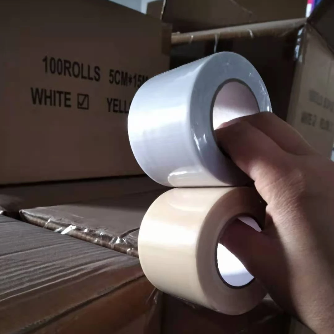 anti-ultraviolet white PVC Air Conditioner hose Pipe Hose Wrapping Tape Roll 4.8cmx15M