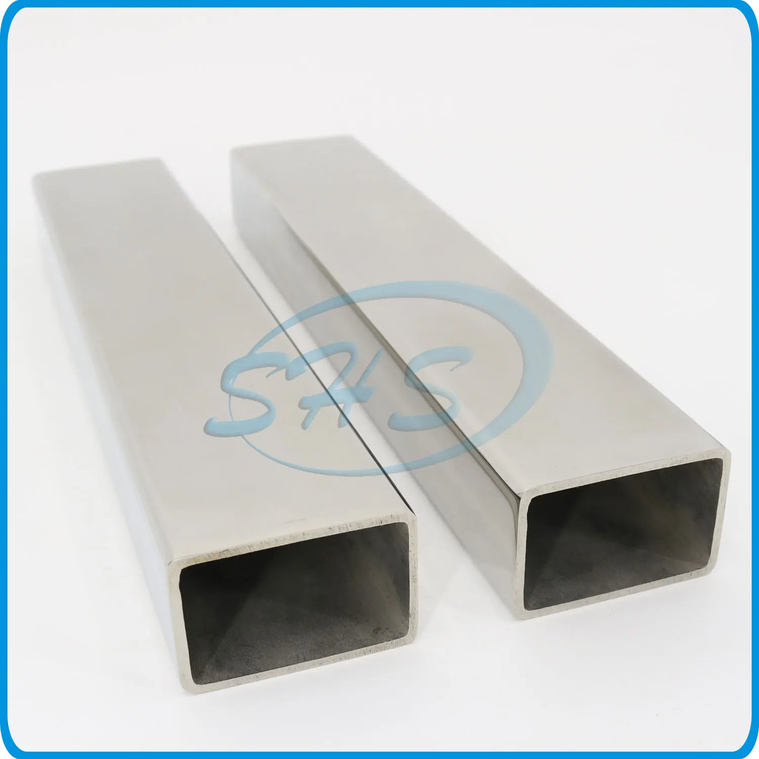 Customize AISI 201 304L 304 316L Stainless Steel Rectangular Pipes with Polishing Surface for Fence Balustrade