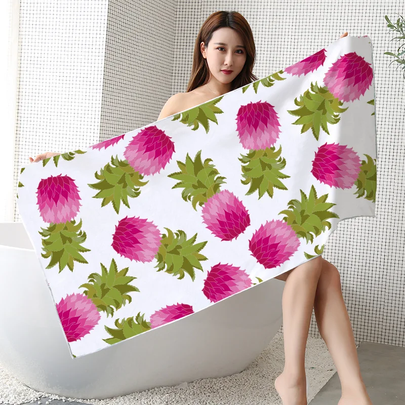 Factory Sale High Quality Quick Dry Plant Wholesale Sand Free Towels Digital Printed Custom Logo Microfiber Beach Towel