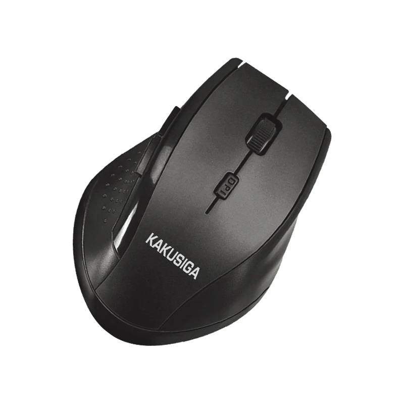 2023 New KAKUSIGA Hot Selling Wholesale Price Optical ABS Material Dual Mode Bulk 6 key wireless gaming mouse