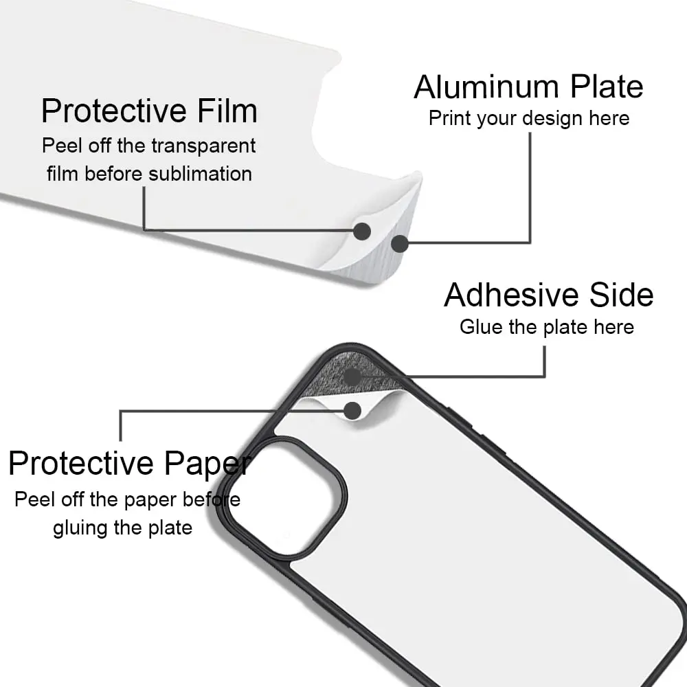 Wholesale 2D Tpu Pc Sublimation Mobile Blank Phone Case Blanks Cover Sublimation Phone Cases For Iphone 11 12 13 14 Pro Max