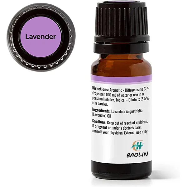 BAOLIN OEM/ODM Wholesale 10ml Lavender Essential Oil