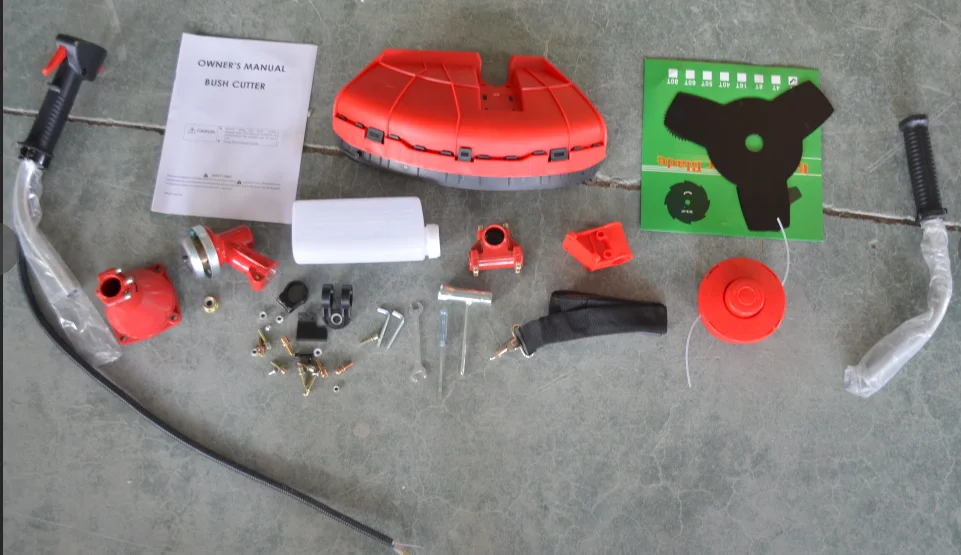 2-Stroke Petrol Gasoline Mower Brush Cutter Fuel Tank 40-5 engine 43cc 52cc grass trimmer