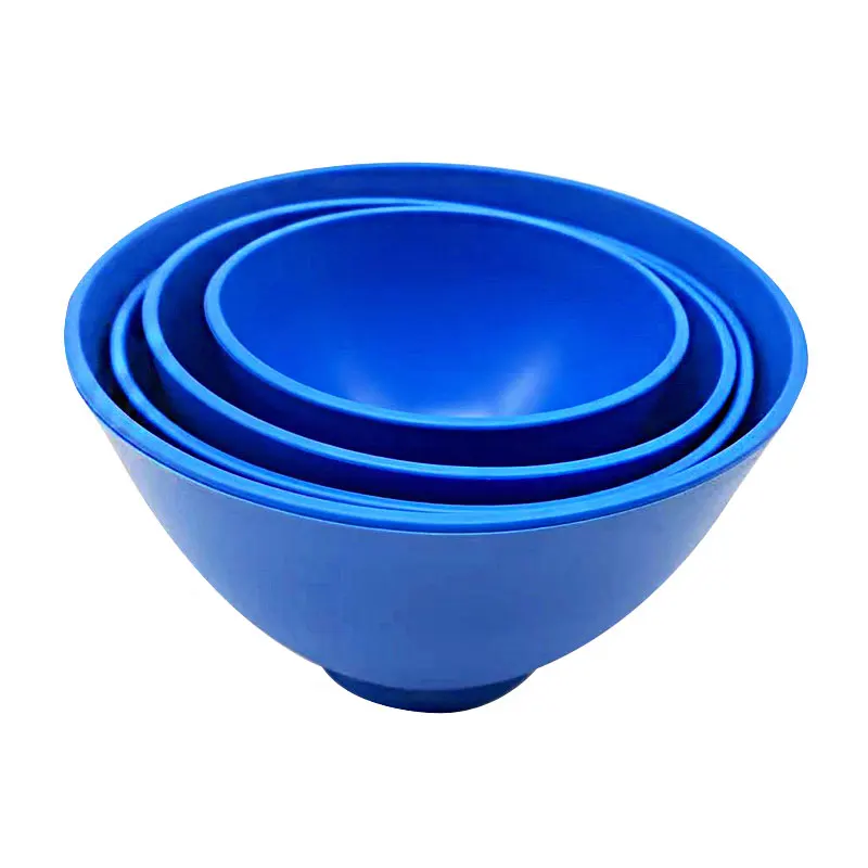 4 Sizes Silicon Rubber Dental Mixing Bowl Tools Flexible for