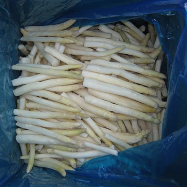IQF Frozen White Asparagus New Crop Seasonal vegetables 2024 corp