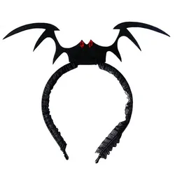 Wholesale Halloween Bat Wings Headbands Cosplay Spider Web Headbands Holiday Animal Accessories Headbands
