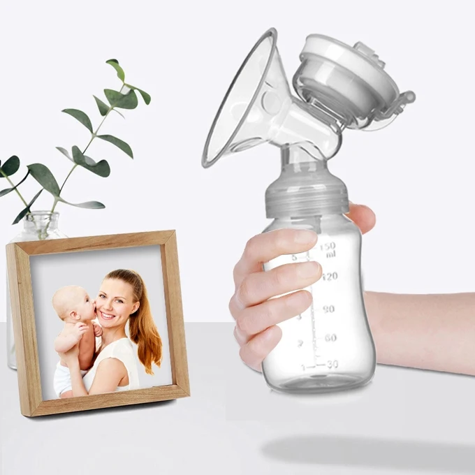 Mom Care Product Food grade silicone Breast Milk Sucking Machine electric double breast pump