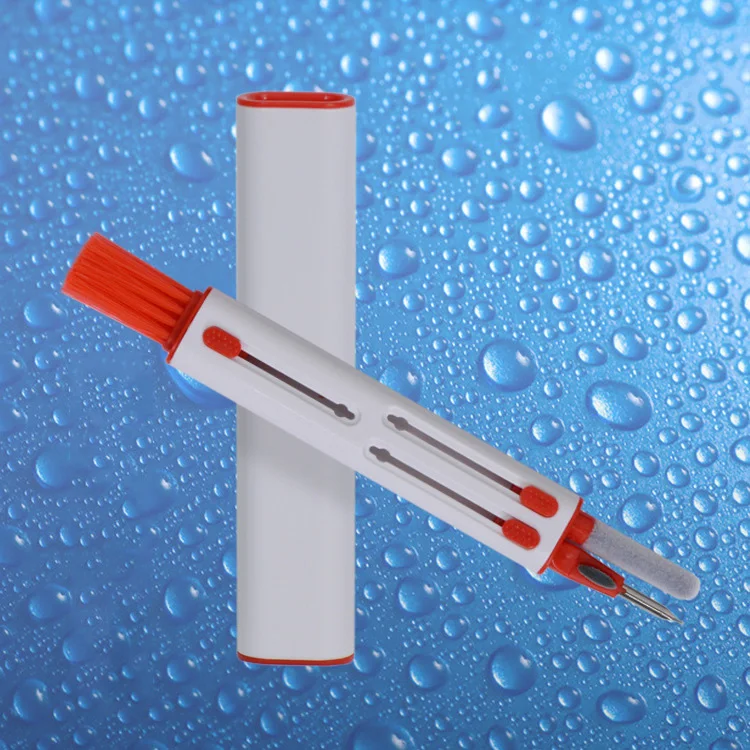 Custom multifunctional 4 in 1 Pen Keyboard Cleaning Dust wireless earphone Earbuds Pen Brush cleaner Kit for airpods