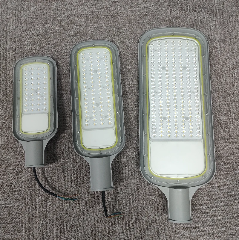 BOPU Aluminium Patented Modular LED Street Light Outdoor 50W-200W IP65 Rating for Road & Garden AC Power Supply ROHS Certified