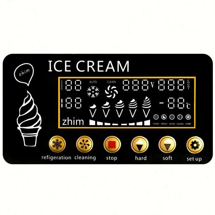 Commercial 3 Flavor Soft Ice Cream Machine For Sale