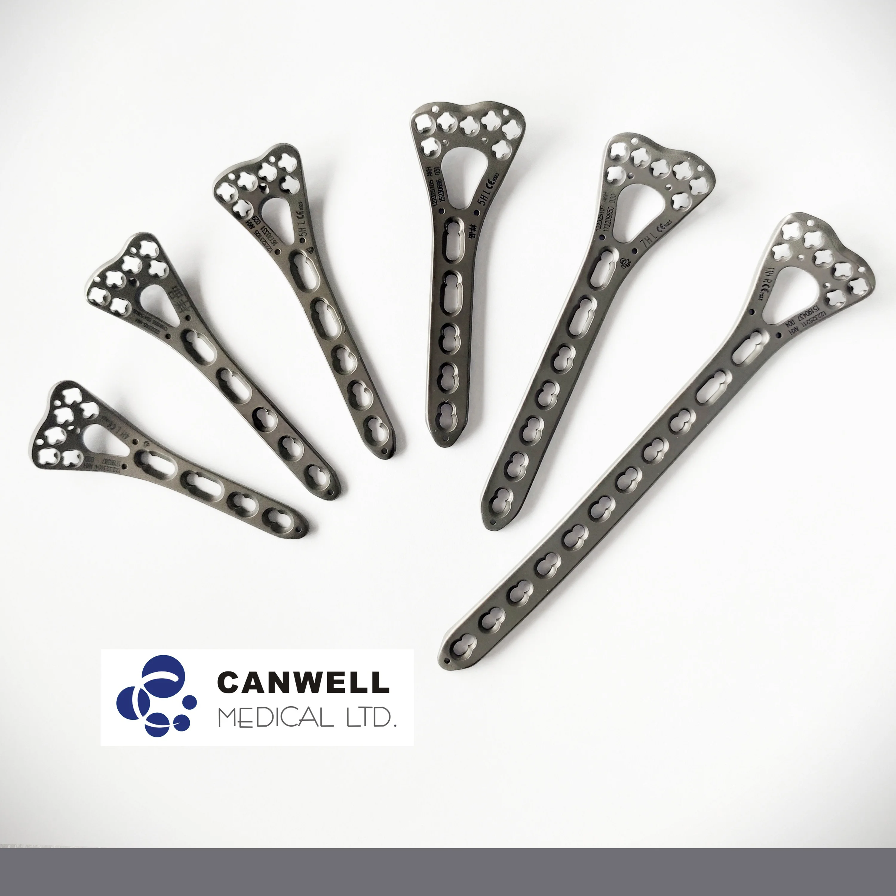 Canwell Medical Distal Radius Variable Angle Distal Radius Locking Plate