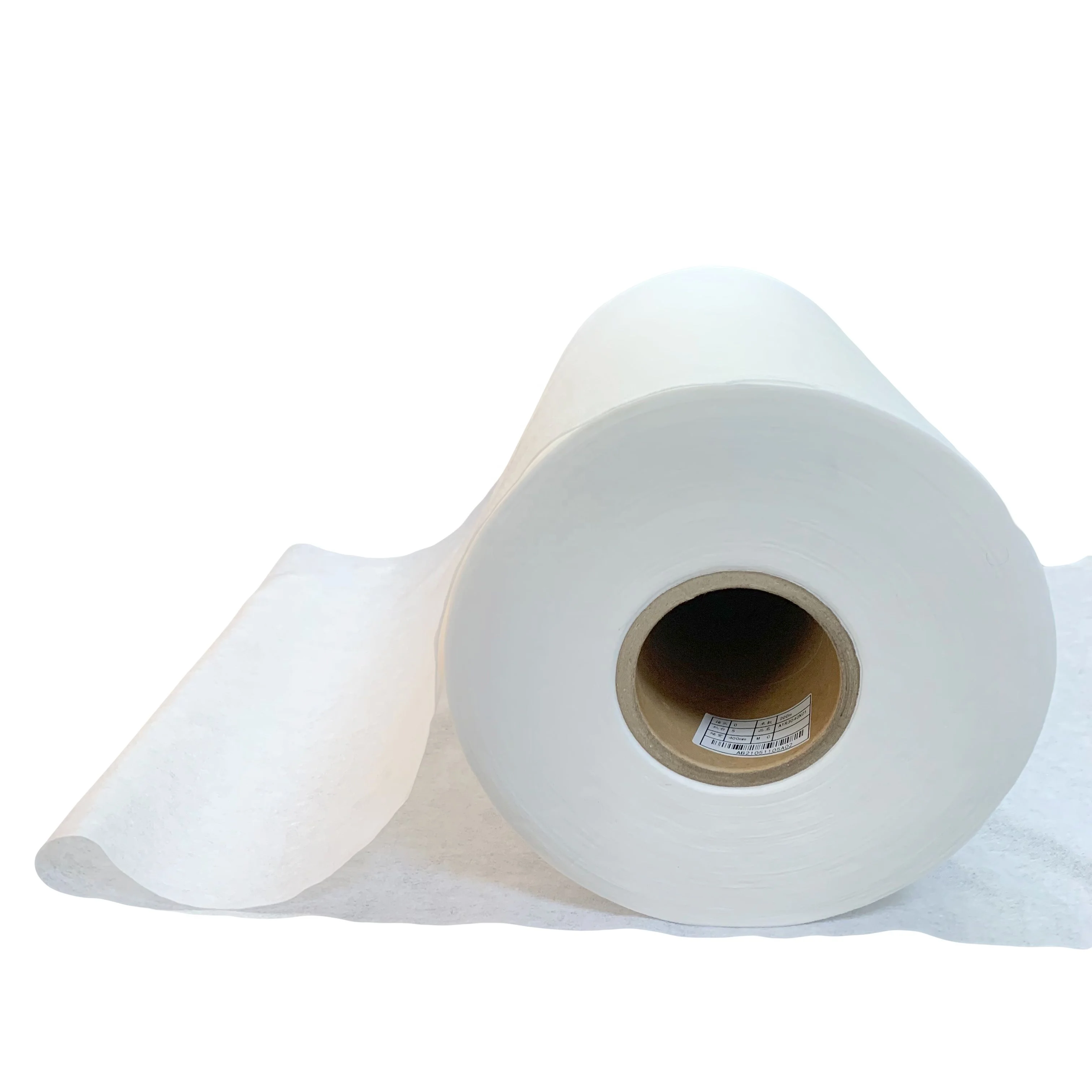 [FACTORY] Spunlace nonwoven fabric viscose polyester Non woven fabric factory supply wet wipes raw materials