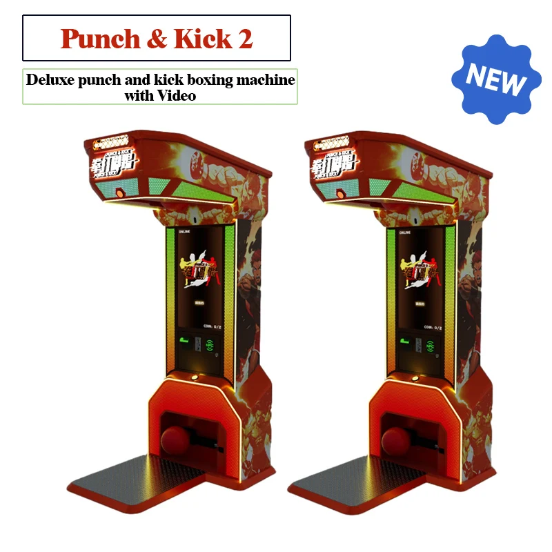 Neofuns Boxing Arcade Street Amusement Coin Operated Games Electronic Sports Ultimate Big Punching Bag Vending Machine Price