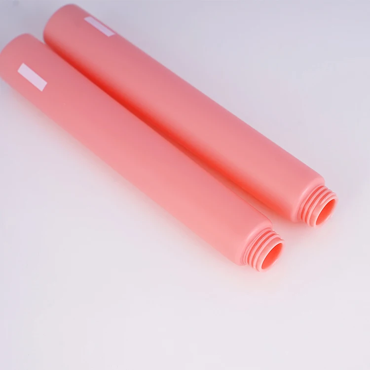 10ml Custom Plastic Cosmetic Packaging Skincare Container Lip Gloss Squeeze Makeup Concealer Tube With Flocking Brush Applicator