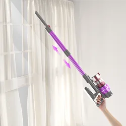 blue red purple 2 in 1Cordless Stick Wireless Vacuum Cleaner with HEPA Filter Rechargeable Low Noise Handheld Vacuum cleaner