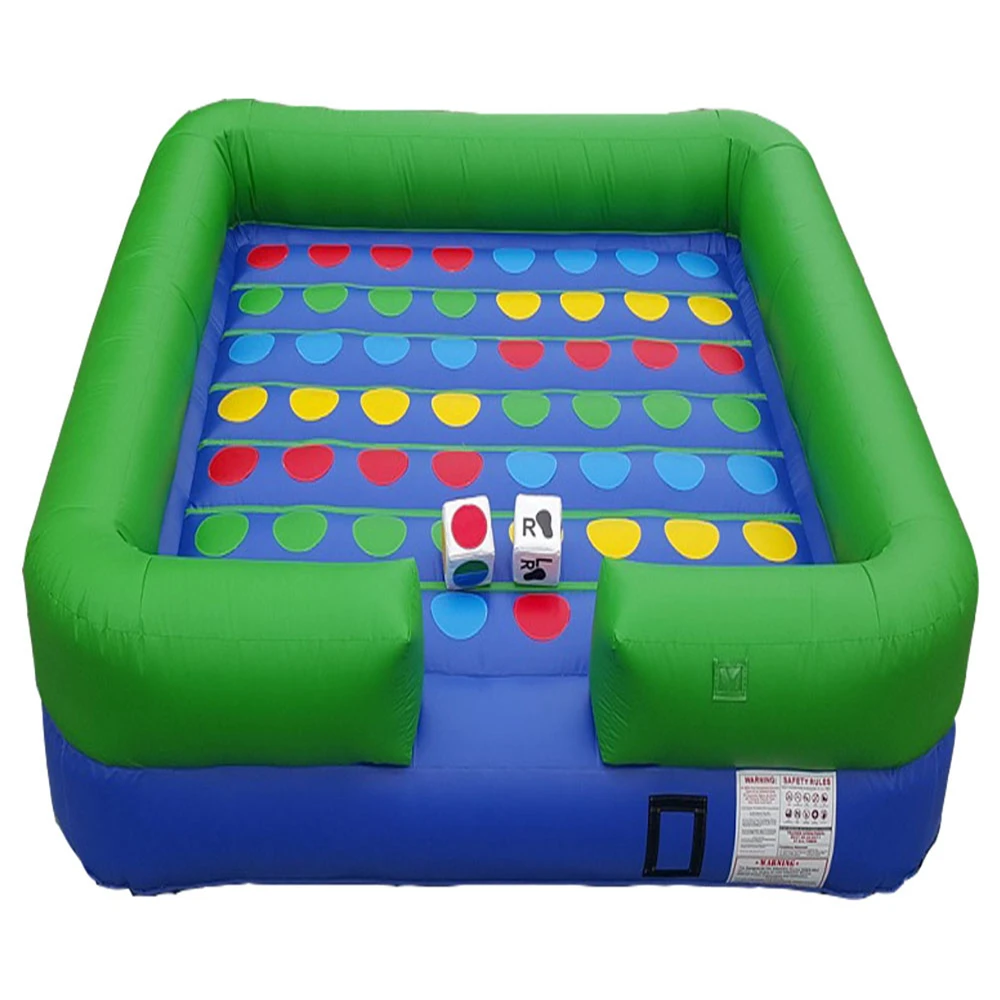 Premium quality Crossover Interactive Giant Inflatable Twister Game