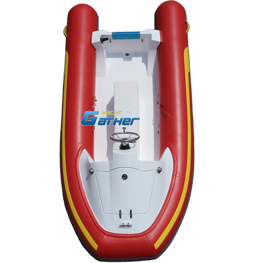 Gather china CE 3.6m small formosan/orca hypalon boat Rib360D Rib inflatable rider Boat 2 Person tour Boat for sale
