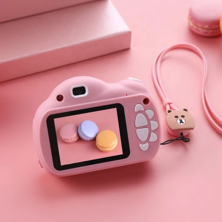 Пластик и силикон 3264x2448 IPS 2,4-дюймовый 800W пикселей фотография видео Поддержка IP камеры для детей цифровая камера