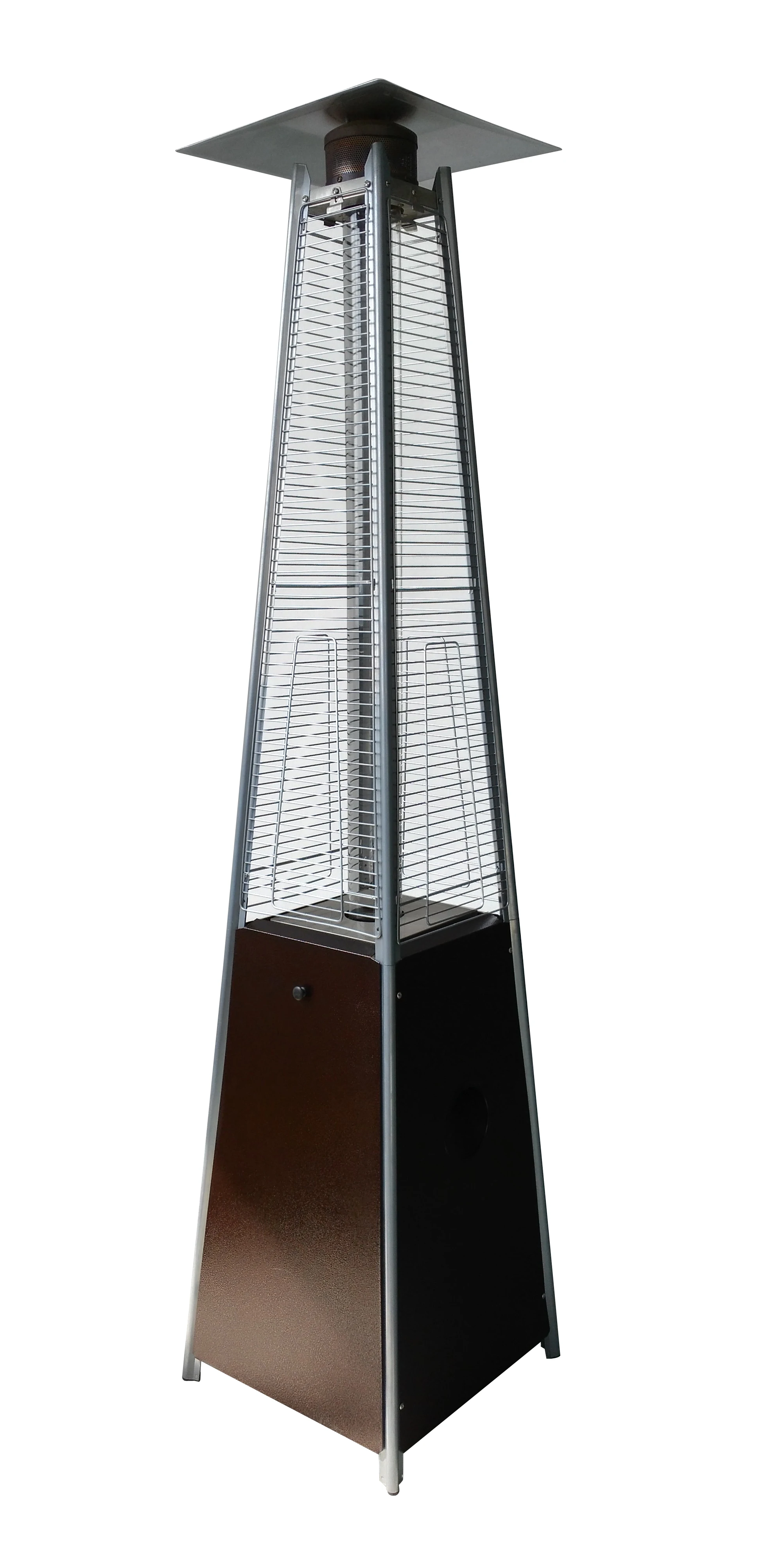 High Efficiency Indoor Outdoor Camping Standing Tower Heater Pyramid Flame Patio Portable Natural Gas Heater