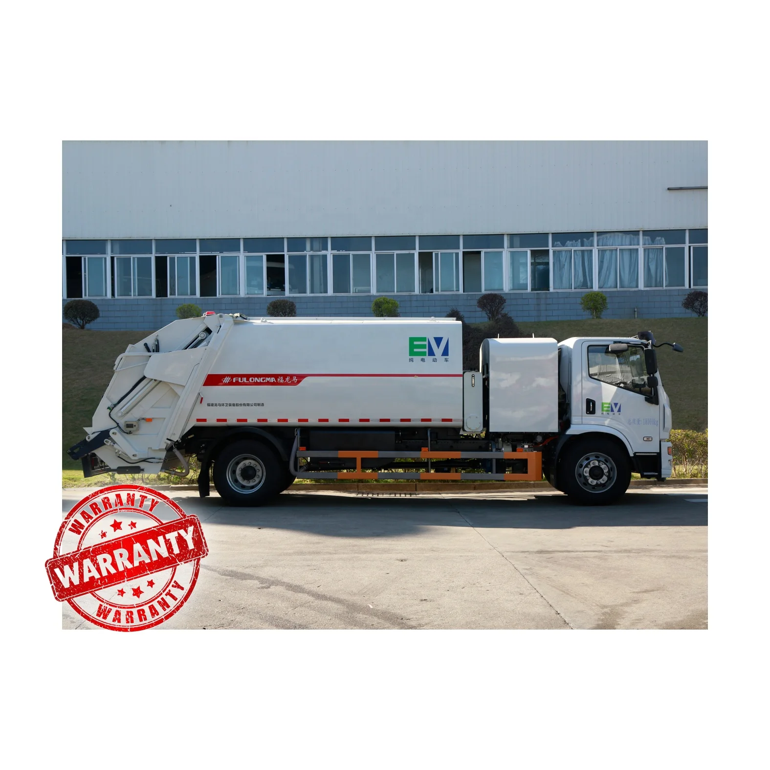 Полностью электрические грузовики FULONGMA 18000 кг с нулевым излучением