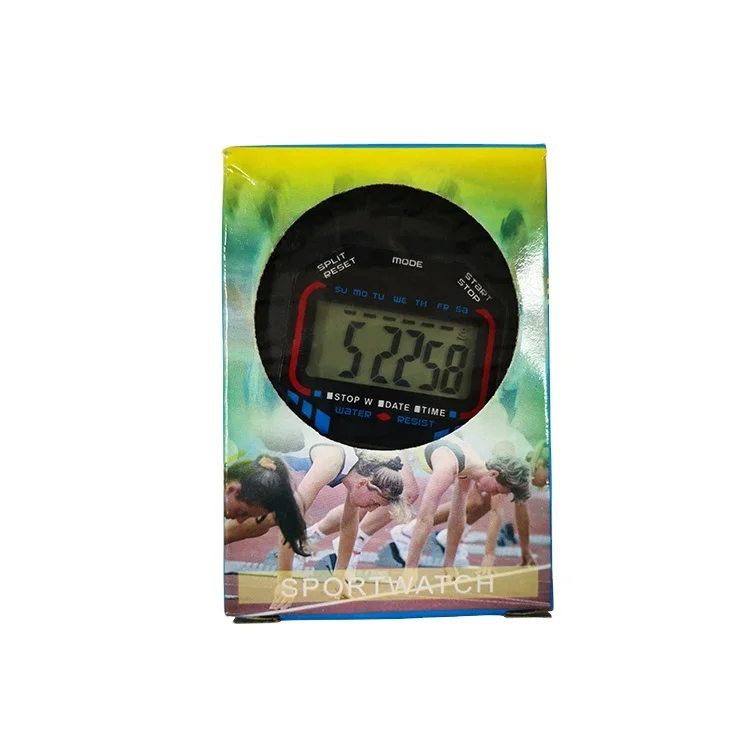 Kid Custom Logo Nurse Hospital Bike Bicycle Sport Water Resistant Hand Coach Waterproof Digital Time Stopwatch Timer Stop Watch