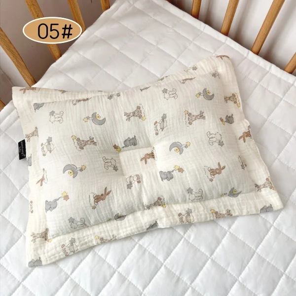 Wholesale Baby Pillow Head Protector Cotton Newborn Protective Pillows Infant Sleeping Cushion Pillow for 0-1 Years