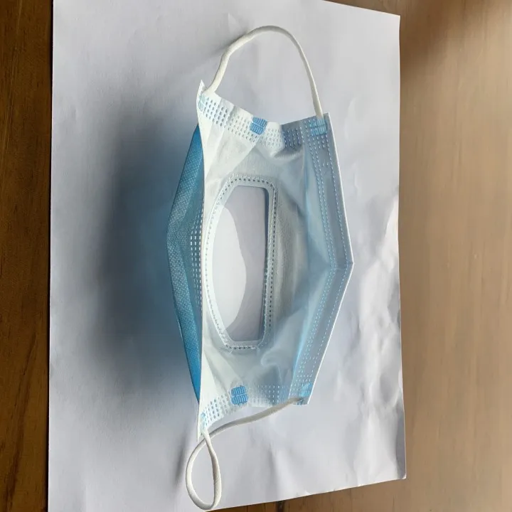 Маска для лица Smile Anti-Fog с видимым дизайном на Рождество, милая маска для лица, женская маска для лица