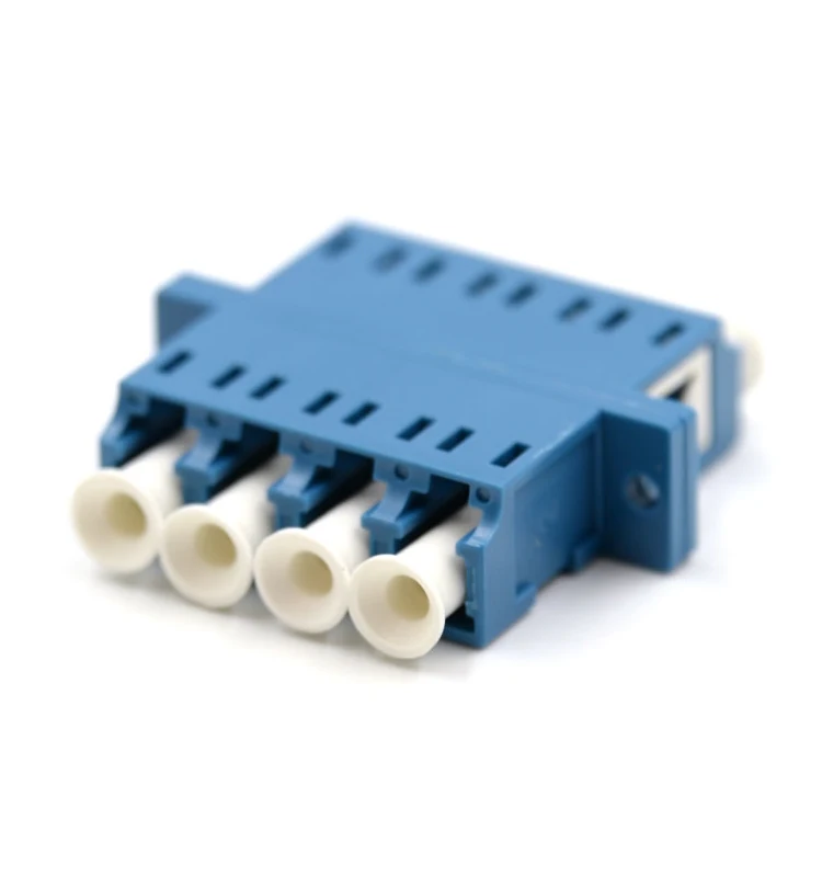 LC/UPC SM Fiber Optic Adapters Components Duplex Quad Coupler price list
