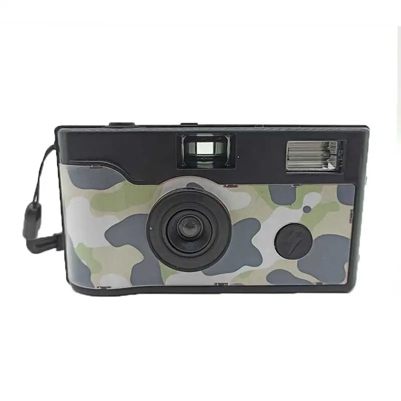 Новый дизайн 35 мм Ручная Многоразовая камера Профессиональная пленочная камера со вспышкой