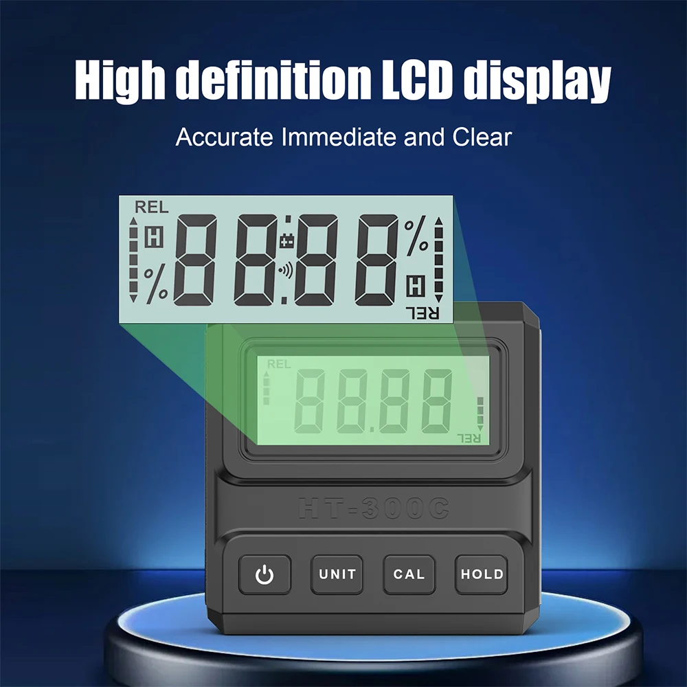Digital Protractor Inclinometer Angle Level Goniometer Measuring Bevel Meter Magnet 90 Degree Gauge