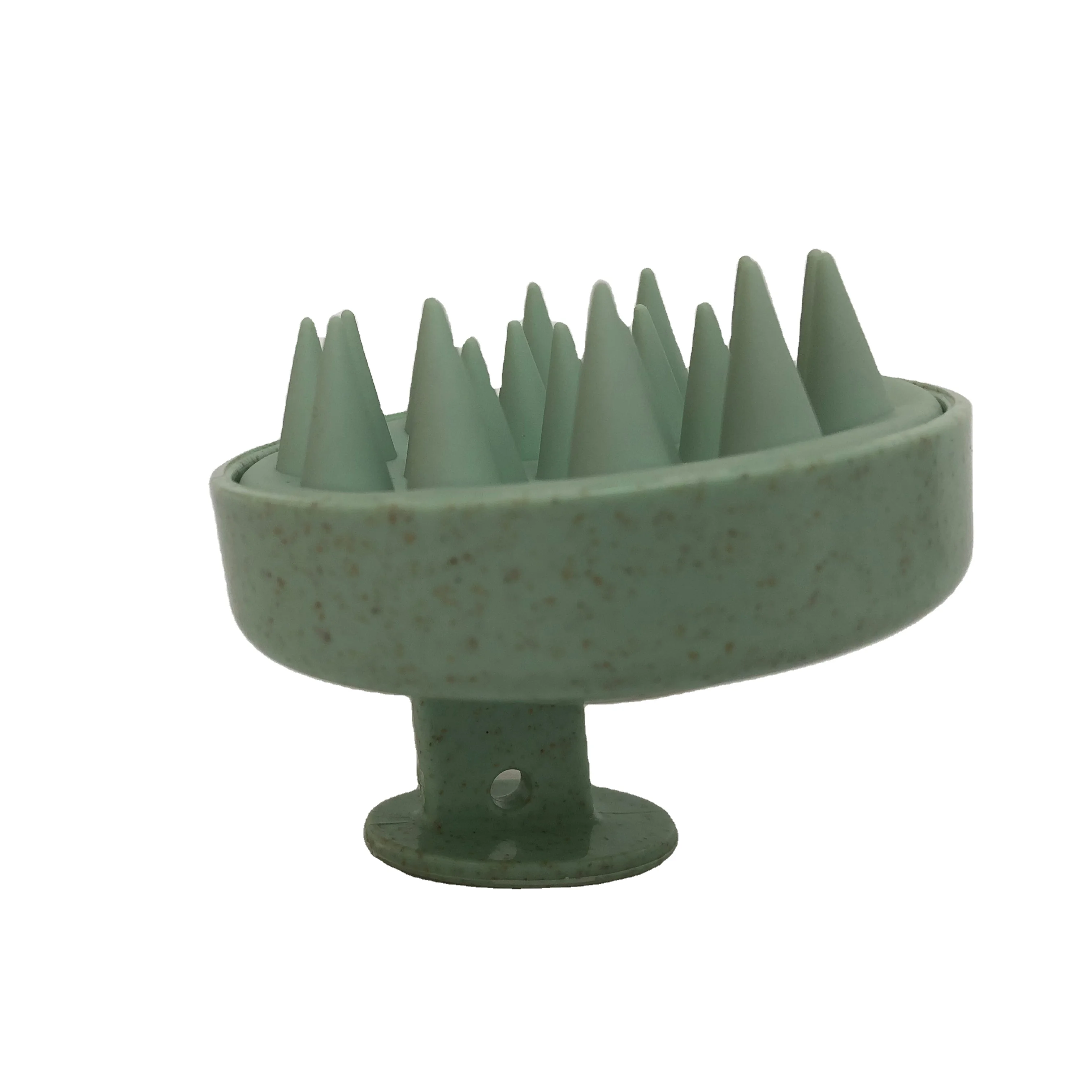 New Product Beauty Tool Straw Wheat Scalp Hair Massager Brush and Hair Washing Care