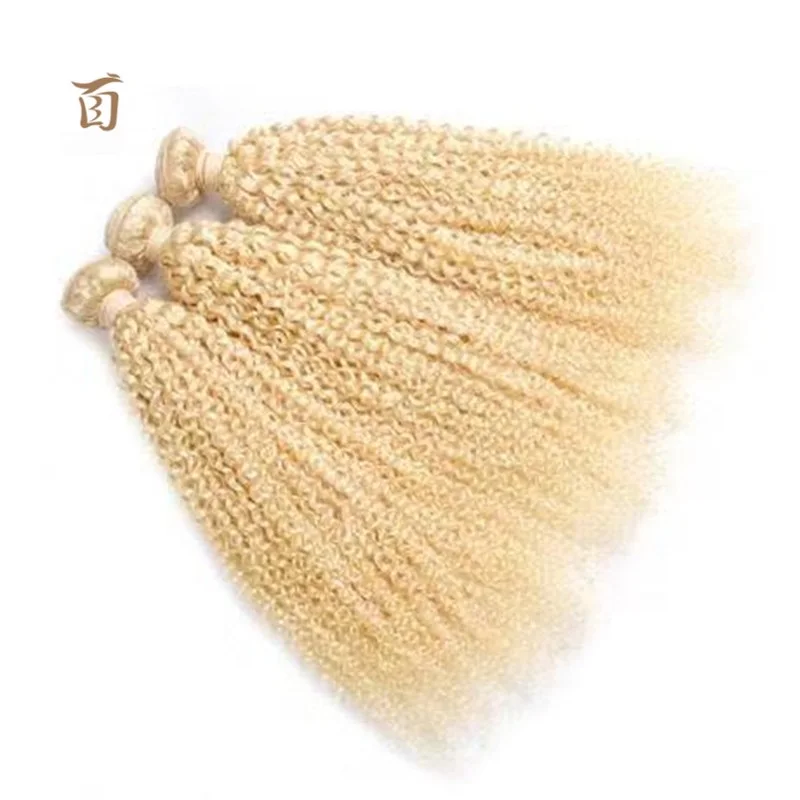 deep curly 613  bundles brazilian human hair sew in weave