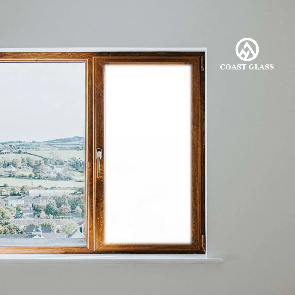 PDLC Film 88% Transparent White PET Material Opaque Privacy Smart Intelligent Glass Film