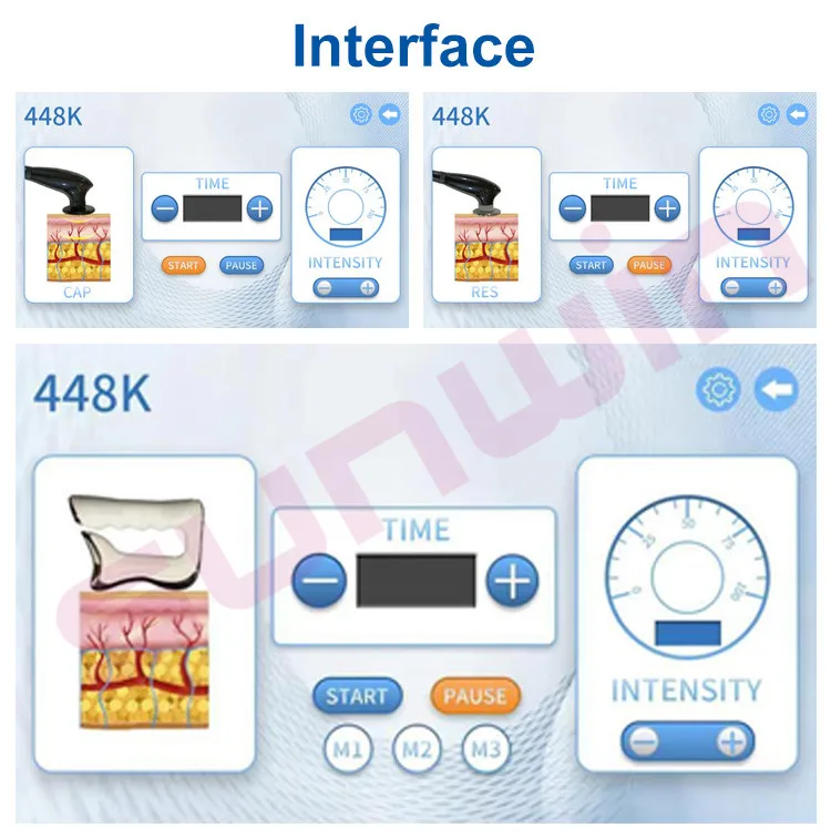 Portable Tecar Therapy Cet Ret Rf Machine Rf Terapia Diatermia Cap Res Ret Cet Weight Loss Body Shaping Beauty Equipment
