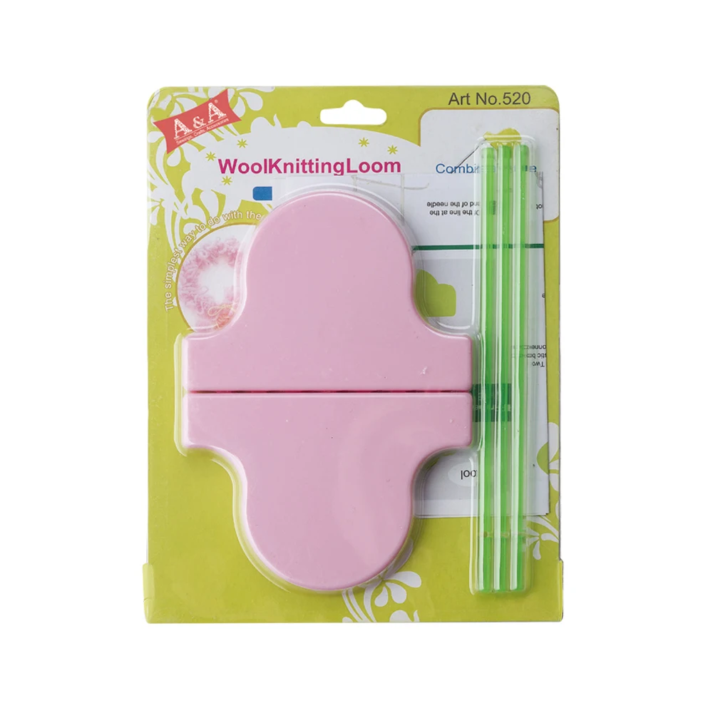 Flower Pattern Decorate Indoor DIY Baby Gift Knitting Loom Set