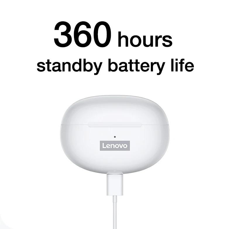 Lenovo LP5 Wireless Waterproof Headset Sports Headphone StereoTWS Earbuds Low Latency Gaming Earphones LP5