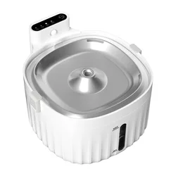 Usb Plugged In Or Battery Powered Smart Sensing Automatic Running Water Portable Dog Water Bowl Pet Drinking Fountain