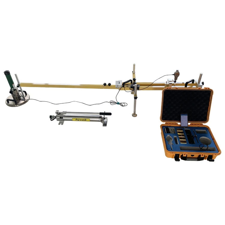 Испытательное беспроводное оборудование для испытания нагрузки на плите Ev2, испытательное оборудование для дорожного покрытия