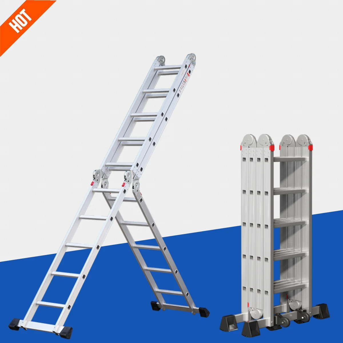 24 feet ameristep tree stand aluminum indoor modern step ladder heavy duty extension