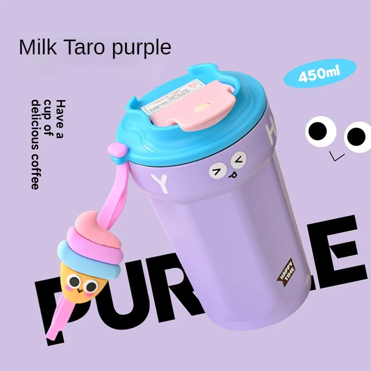 Coffee Mug Leak-proof Thermos Travel Thermal Vacuum Flask Insulated Milk Coffee Cup Stainless Steel classic Mugs